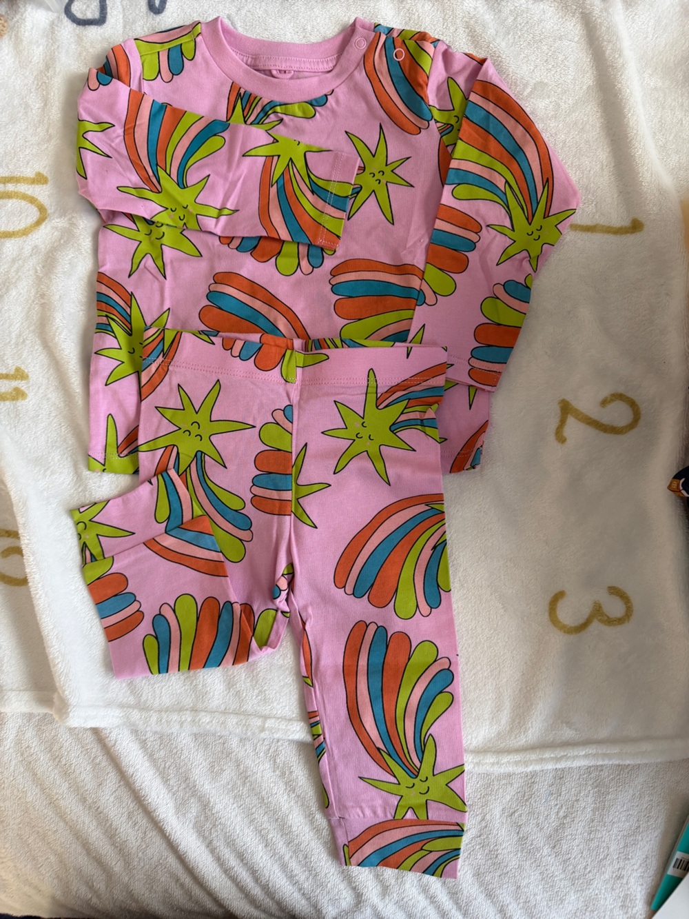 NWOT Stella McCartney Kids - shooting star matching set 12M